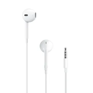 Apple EarPods Auriculares Binaurales - Microfono Integrado - Control de Volumen - Jack 3.5mm - Color Blanco