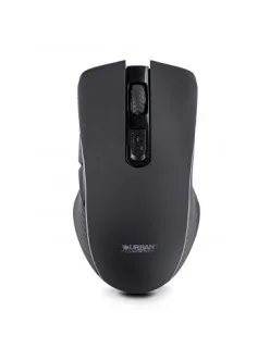 Urban Factory Onlee Raton Bluetooth 2.4Ghz - 1000-2400dpi - Bateria Recargable de 280mAh - 6 Botones - Uso Ambidiestro - Color Negro