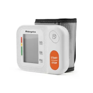 Orbegozo Tensiometro de Muñeca Digital - Medicion Automatica Inteligente - Modo Para Dos Personas - Pantalla LCD Grande - Deteccion de Latido Irregular