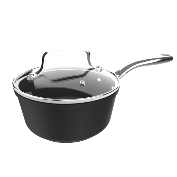 Cecotec Polka Fantasy Cazo de 16cm de Diametro - Capacidad de 1.3L - Aluminio Forjado - Antiadherente - Compatible con Induccion - Apto para Horno hasta 230°C - Apto para Lavavajillas - Colo