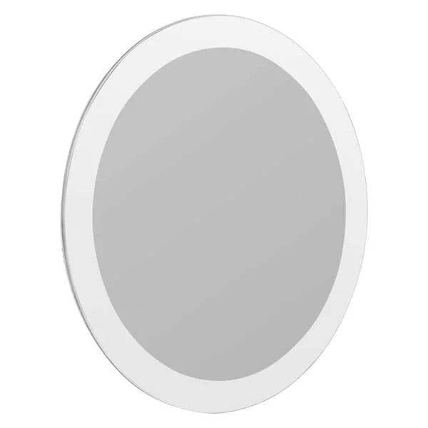 Orbegozo ESP 1000 Espejo Cosmetico Portatil - Aumento X5 - Ventosas de Fijacion - Marco Transparente - Incluye Bolsa de Terciopelo