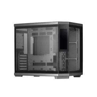 Mars Gaming MC-3TCORELCD Caja Torre ATX - Pantalla IPS de 7.2” Personalizable - Triple Cristal Templado - Soporte para Refrigeracion Liquida hasta 360mm - 7 Ranuras de Expansion - 440x286x40