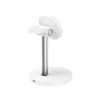 XO CX038 Cargador Inalambrico Magnetico Rapido - 15W - Sujecion Magnetica - Color Blanco