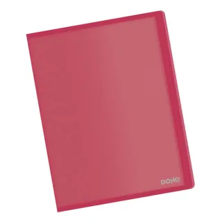 Dohe Carpeta con 30 Fundas Din A4 - Tapa Flexible de Polipropileno - Fundas Transparentes Soldadas - Organiza Tus Documentos con Estilo