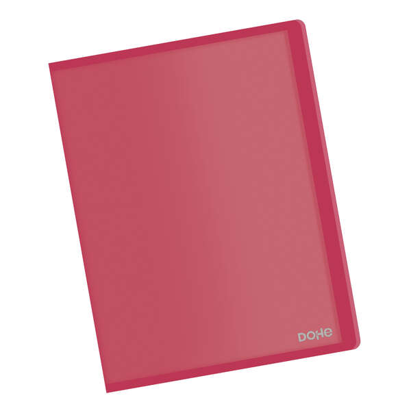 Dohe Carpeta con 30 Fundas Din A4 - Tapa Flexible de Polipropileno - Fundas Transparentes Soldadas - Organiza Tus Documentos con Estilo