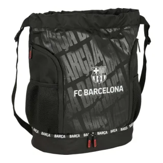 Safta F.C.Barcelona Saco Mochila - Bolsillo Interior con Cremallera - Bolsillos Laterales - Hombreras Ajustables - 21.93L - 340x150x430mm - Color Negro