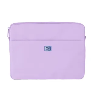 Oxford Young Proof B-Case Funda para Portatiles hasta 14" - RPET Reciclado - Bolsillo Frontal con Cremallera - Acolchado y Suave - 350x265x28mm - Color Lavanda