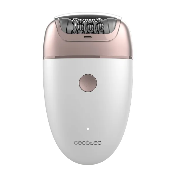 Cecotec SkinCare Depil-Action One Depiladora de Arranque con 48 Pinzas - Cabezal Magnetico Extraible - 2 Velocidades - Tapa Protectora - Color Blanco