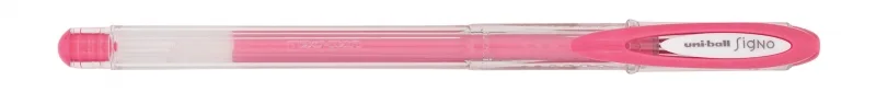 Uni-ball UM-120AC Signo Angelic Roller de Tinta Gel - Punta de Bola 0.7mm - Tinta Resistente al Agua y Luz - Escribe en Papel Negro y Blanco - Color Rojo · Pack de 12 uds.