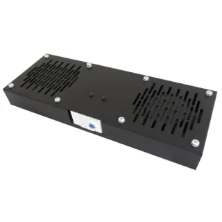 WP Termostato para Armarios de la Serie RWB con 2 Ventiladores - 475x400x55mm - Color Negro