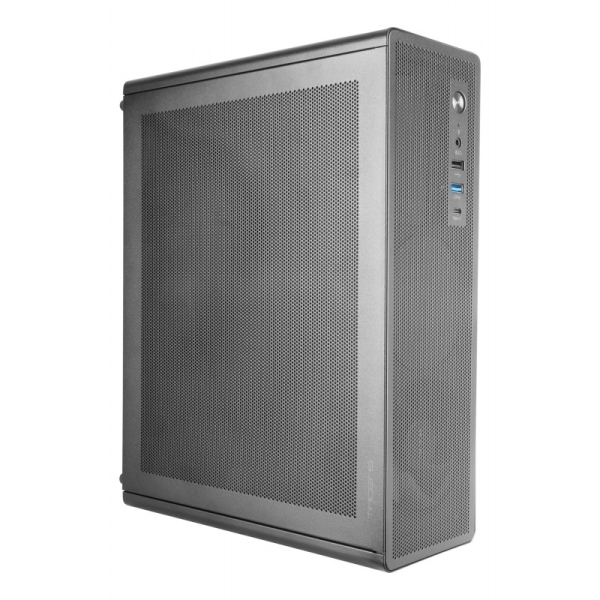 Tacens Aerom Slim 500 Caja Minitorre Ultra Compacta Micro ATX - Ventilador FDB de 90mm - Fuente de Alimentacion TFX 500W - Panel Frontal y Lateral de Malla - Puerto USB-A/USB-C/Audio - 334x2