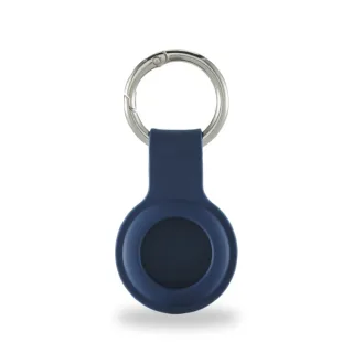 Hama Essential Funda para AirTag - Silicona Antiadherente - Color Azul