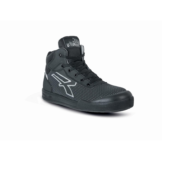 Upower Bob S ESD Calzado de Seguridad Alta Resistencia - Talla 35 - Antideslizantes, Antiaceite, Puntera AirToe Aluminium, Sistema Antiperforacion, Plantilla Amovible WOW, Proteccion S3S CI