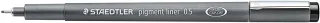 Staedtler Pigment Liner 308 Rotulador Calibrado - Trazo 0.5mm - Secado Rapido - Color Negro · Pack de 10 uds.