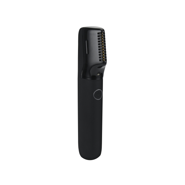 Blacknuance by Rene ZZ The Silkener Recortadora Femenina Cortapelos con LED - Bateria 3.7V - Autonomia hasta 2h - IPX7 - Puerto USB-C - Cabezales de 1 y 3mm - Incluye Cepillo - Color Negro