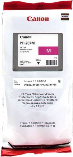 Canon PFI207 Magenta Cartucho de Tinta Original - 8791B001/PFI-207M
