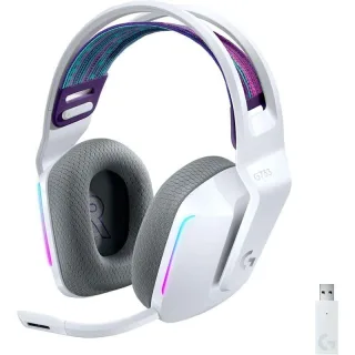 Logitech G733 Auriculares Gaming Inalambricos DTS 7.1 con Microfono - Tecnologia Lightspeed - Iluminacion RGB - Autonomia hasta 29h - Microfono Extraible - Almohadillas Acolchadas - Controle