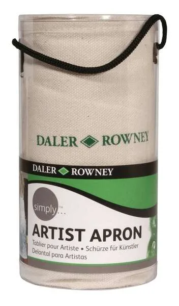 Daler Rowney Simply Delantal con 4 Bolsillos - Color Beige