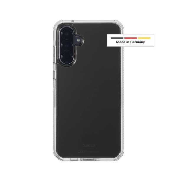 Hama Extreme Protect Funda para Samsung Galaxy A56 5G - Antideslizante - Policarbonato - Proteccion D3O - Bordes Elevados - Color Transparente