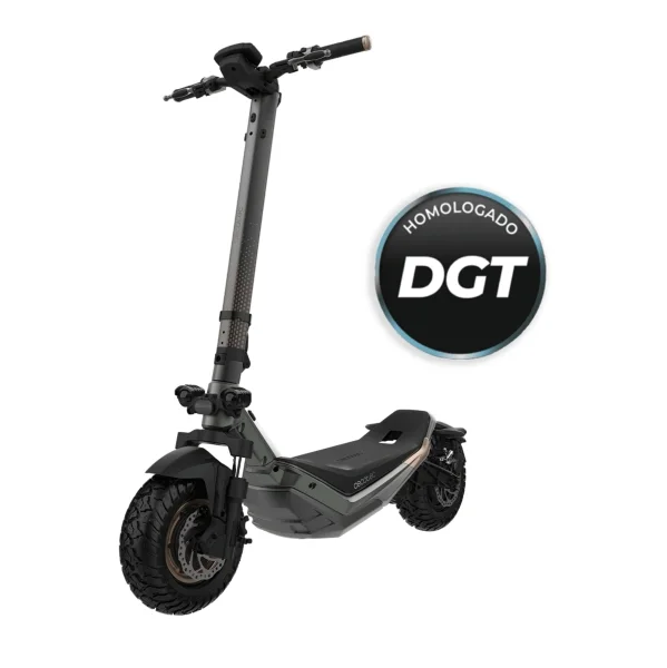 Cecotec Bongo serie doble Z85 Patinete Electrico con Intermitentes - 2200W - Autonomia 85km - Ruedas 10.5" - Doble Suspension - Frenado E-Abs - Homologado por la DGT - Bateria de 20Ah - Color Negro