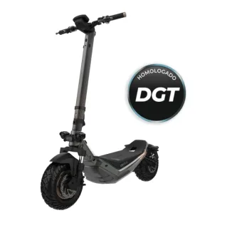 Cecotec Bongo serie doble Z85 Patinete Electrico con Intermitentes - 2200W - Autonomia 85km - Ruedas 10.5" - Doble Suspension - Frenado E-Abs - Homologado por la DGT - Bateria de 20Ah - Colo