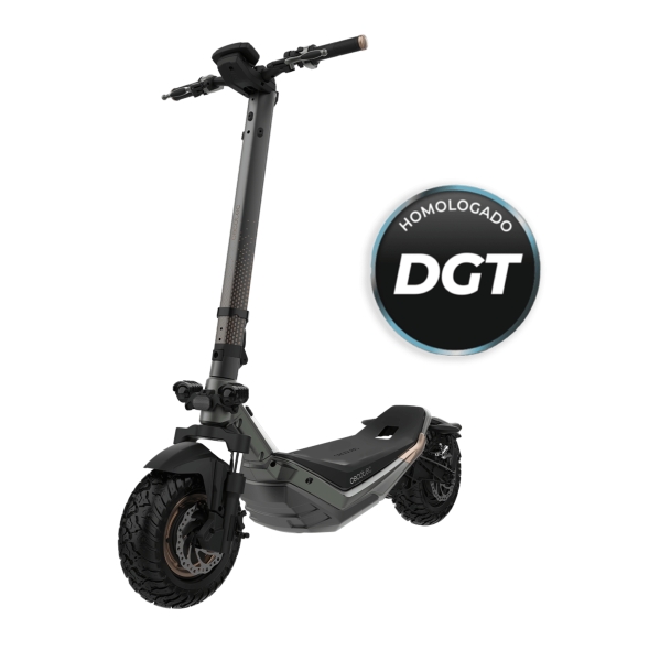 Cecotec Bongo serie doble Z85 Patinete Electrico con Intermitentes - 2200W - Autonomia 85km - Ruedas 10.5" - Doble Suspension - Frenado E-Abs - Homologado por la DGT - Bateria de 20Ah - Colo