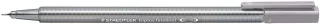 Staedtler Triplus Fineliner 334 Rotulador de Punta Fina - Trazo de 0.3mm - Tinta Base de Agua - Color Gris Piedra · Pack de 10 uds.