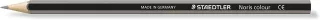 Staedtler Noris Colour 185 Lapiz Hexagonal de Color - Resistencia a la Rotura - Material Wopex - Color Gris Claro · Pack de 12 uds.