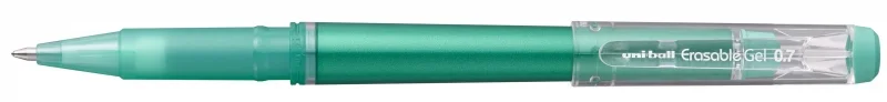 Uni-ball UF-222 Roller de Gel Borrable - Punta de Bola 0.7mm - Tinta Termosensible - Doble Goma de Borrado - Color Verde · Pack de 12 uds.