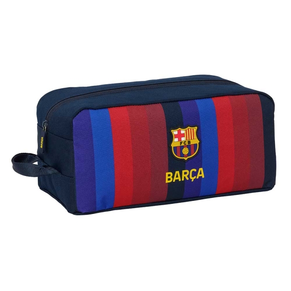 Safta F.C.Barcelona 1ª Equipacion 26/27 Zapatillero - Capacidad 9L - Asa de Mano Lateral - 34x15x18cm - Color Azul Noche