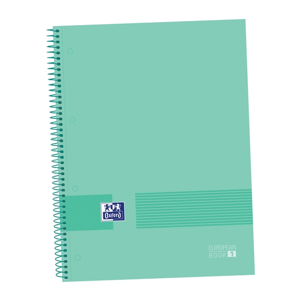 Oxford & You A4+ Europeanbook - Tapa Extradura - 80 Hojas - Color Verde · Pack de 5 uds.