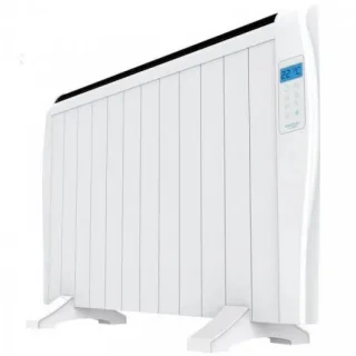 Cecotec Ready Warm 2500 Thermal Radiador Electrico Bajo Consumo 1800W - 12 Elementos - Colocacion en Pared o de Pie - Pantalla LED - 3 Modos - Temporizador - Mando a Distancia