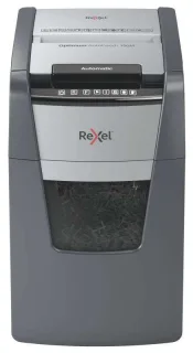 Rexel Optimum Autofeed 150M Destructora Automatica de Microcorte - Alimentacion Automatica de Hasta 150 Hojas A4 - Clasificacion de Seguridad P-5 - Negro
