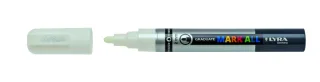 Lyra Mark All Rotulador Permanente - Multisuperficie - Punta Redonda - 2mm - Color Blanco · Pack de 6 uds.