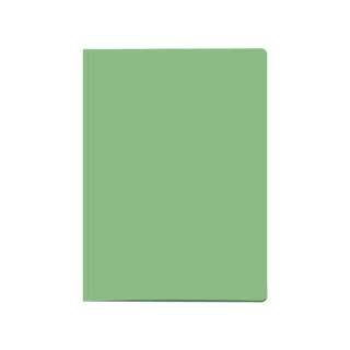 Dohe Pack de 50 Subcarpetas de Cartulina - Tamaño Folio - Ranura para Fastener - Color Verde Claro