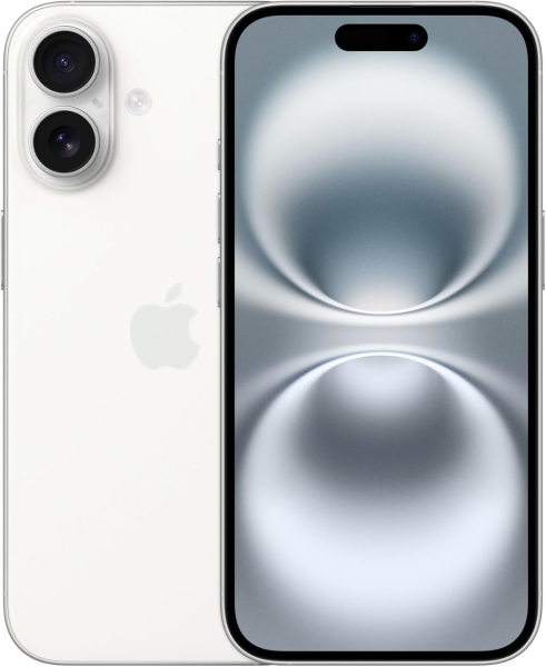 Apple iPhone 16 Pantalla 6,1" - Chip A18 - 128Gb - Color Blanco