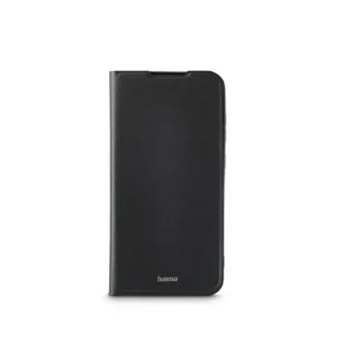 Hama Daily Protect Funda para Samsung Galaxy S24 - Antideslizante - Cierre Magnetico - Antihuellas - Poliuretano Termoplastico - Funcion de Soporte - Color Negro