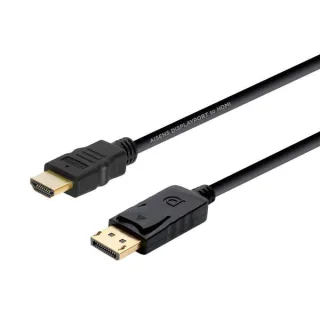 Aisens Cable Conversor Displayport/M-HDMI/M, 2.0m