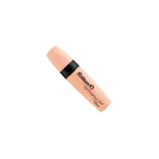 Pelikan Textmarker 490 Marcador Fluorescente - Ergonomico - Base de Agua - Punta Biselada con 3 Anchos de Trazo - Color Melocoton · Pack de 10 uds.