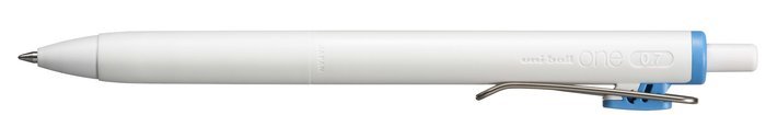 Uni-ball UMN-S-07 Boligrafo de Tinta Gel Retractil - Punta de Bola 0.7mm - Escritura Ultra Fluida - Agarre Suave y Comodo - Color Azul Claro · Pack de 12 uds.