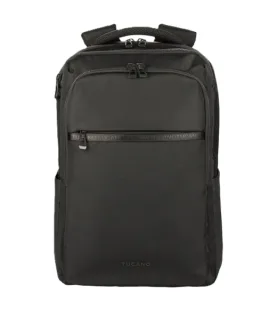 Tucano Marte Gravity Mochila Portatil 15,6" - Sistema AGS - Funda Impermeable - Bolsillo Antirrobo - Color Negro