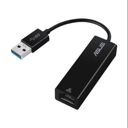 Asus OH102 Conversor Adaptador de Red USB3.0 a RJ45 - 1000Mbps - Color Negro
