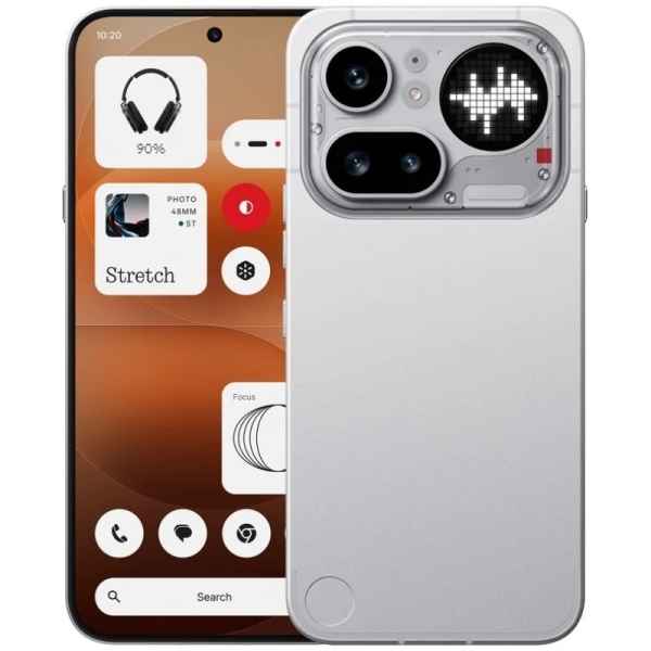 Nothing Phone (4a) Pro Smartphone Pantalla 6,83" - 12GB - 256GB - Camara 50MP - Bateria 5080mAh - Color Plata