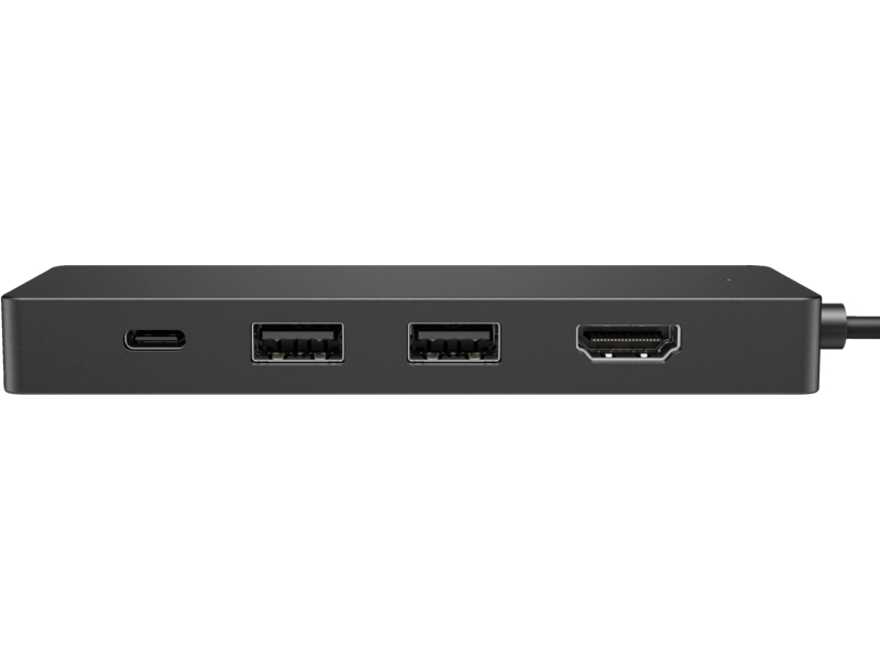 HP Travel Hub G3 Hub Multipuerto USB-C 5 en 1 – HDMI 4K 60Hz – 2x USB A 10Gbps – 2x USB C Datos + Power Delivery hasta 65W – Diseño Compacto para Viaje