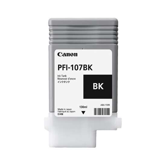 Canon PFI107 Negro Cartucho de Tinta Original - 6705B001/PFI-107BK