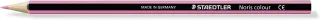 Staedtler Noris Colour 185 Lapiz Hexagonal de Color - Resistencia a la Rotura - Material Wopex - Color Rosa · Pack de 12 uds.
