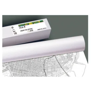 Fabrisa Plus Bobina de Papel para Plotter 90gr - Medidas 914mm x 50m · Pack de 4 uds.