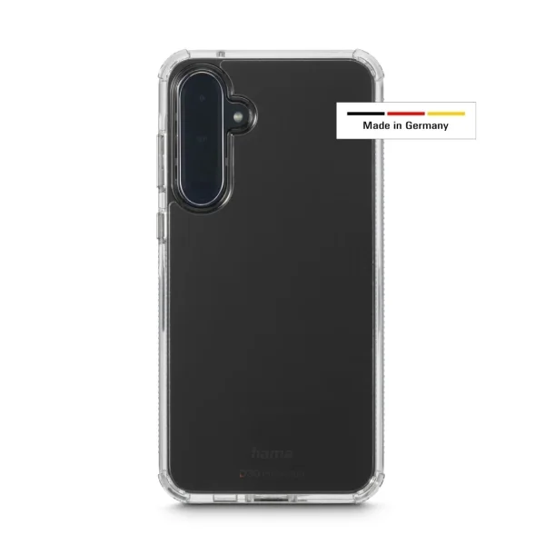 Hama Extreme Protect Funda para Samsung Galaxy A36 5G - Antideslizante - Policarbonato - Proteccion D3O - Bordes Elevados - Color Transparente