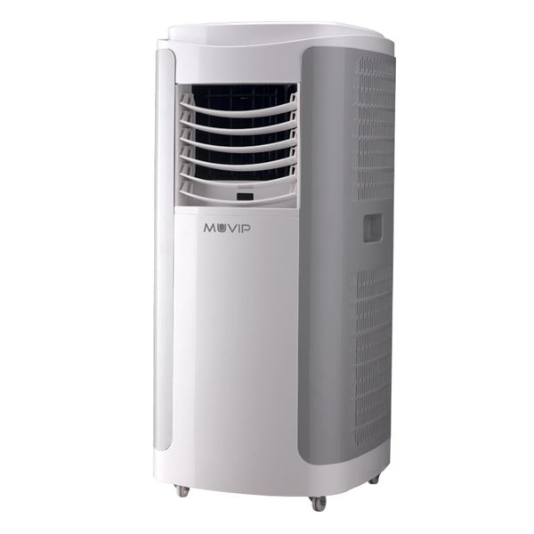 Muvip Aire Acondicionado Portatil 3000 Frigorias 1300W - Pantalla Tactil Superior - Control Remoto - Funciones de Climatizacion y Ventilacion