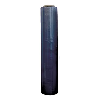 Dohe Bobina de Film Extensible de 23 Micras con Mandril - Medidas 50cmx151m - Gran Resistencia - Ideal para Embalaje - Color Negro · Pack de 6 uds.